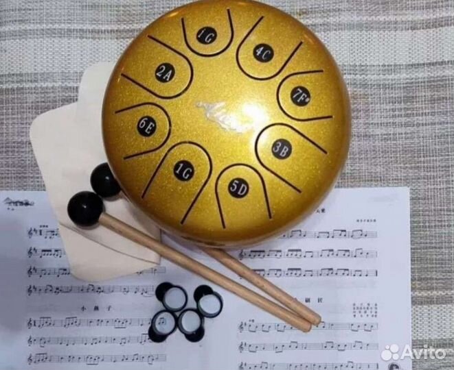 Глюкофон барабан ханг