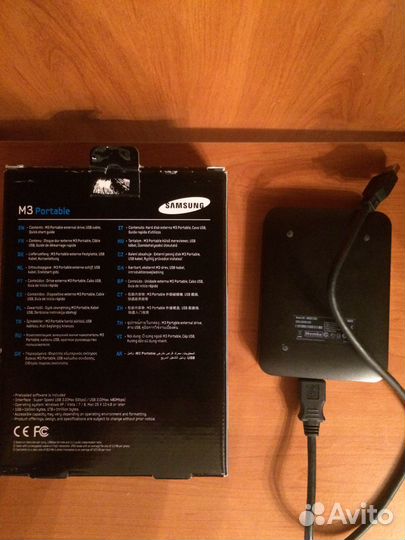 Внешний жёсткий диск Samsung 500GB M3 Portable