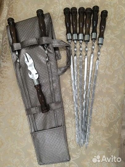 Подарочный набор шампуров для мужчины