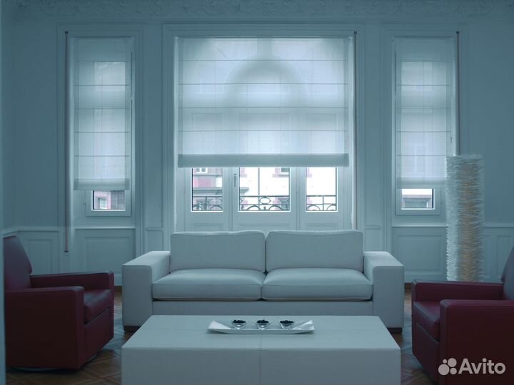 Римские шторы. Более 500 видов ткани