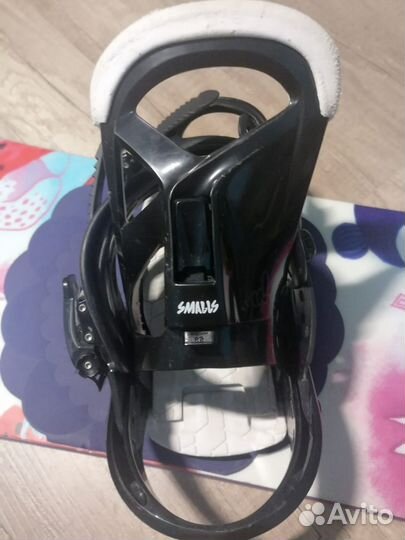 Сноуборд burton детский 125, крепления burton