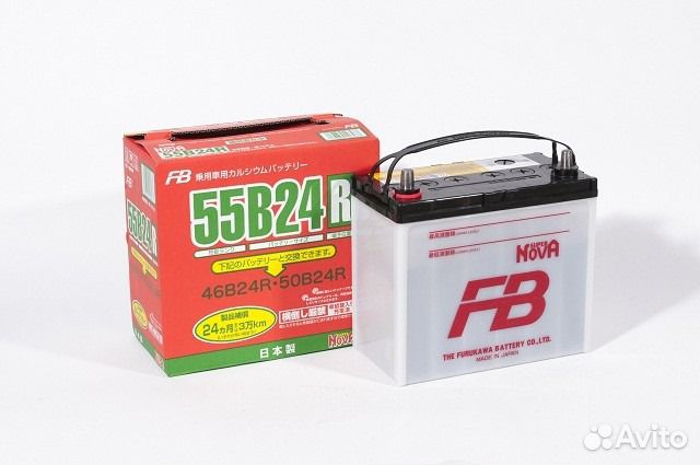 Аккумулятор FB Super Nova 55B24L Furukawa Battery