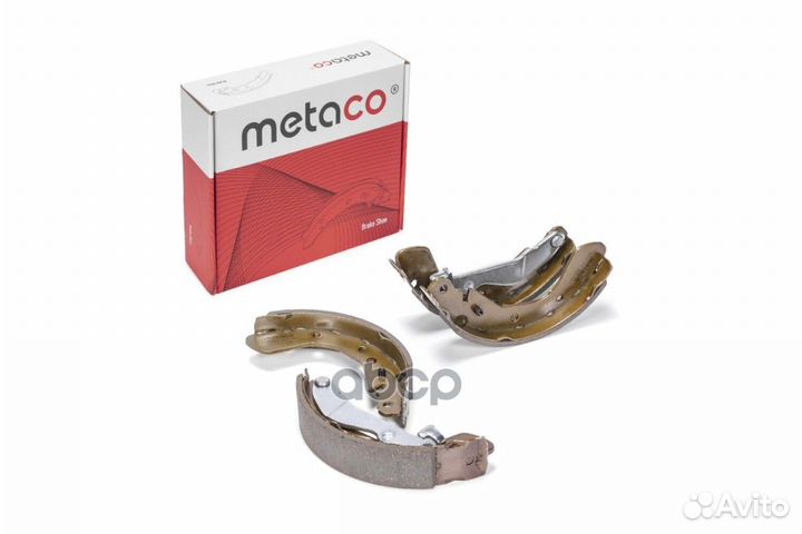 Колодки барабанные к-кт 3020-007 metaco