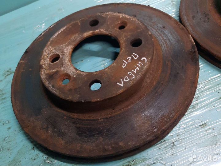 Диск тормозной Renault symbol