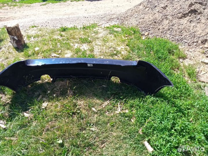 Бампер задний калина 1 хэтчбек