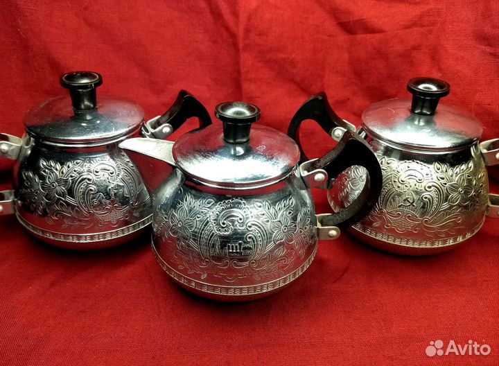 Чайник, Сахарница Серп и Молот Агитация СССР