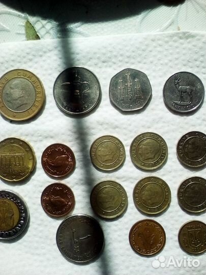 Монеты разных государств