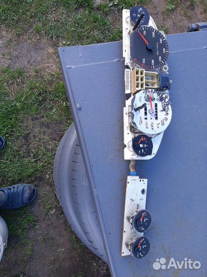 Панель audi 100 с 3 переходная