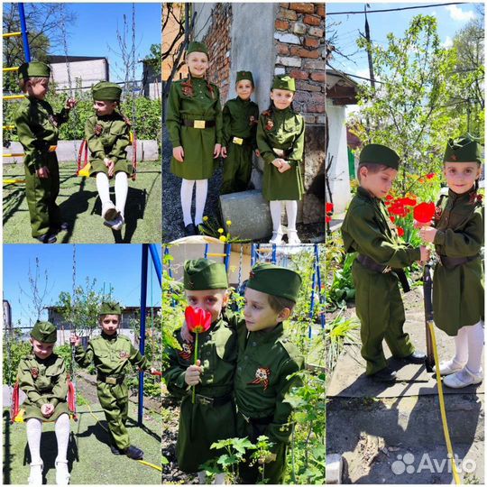 Детский костюм на 9 мая