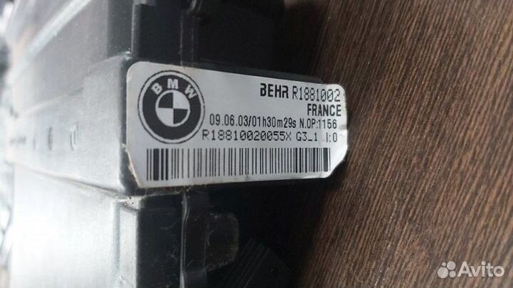 Радиатор отопителя правый Bmw X6M E71 S63B44A 2009