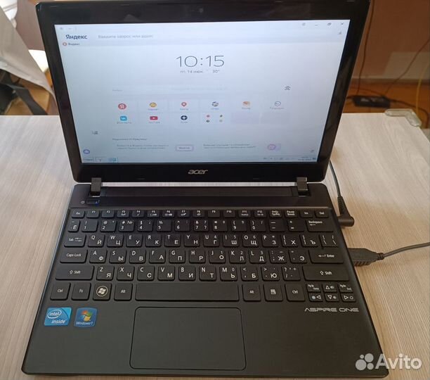 Ноутбук acer aspire one 756