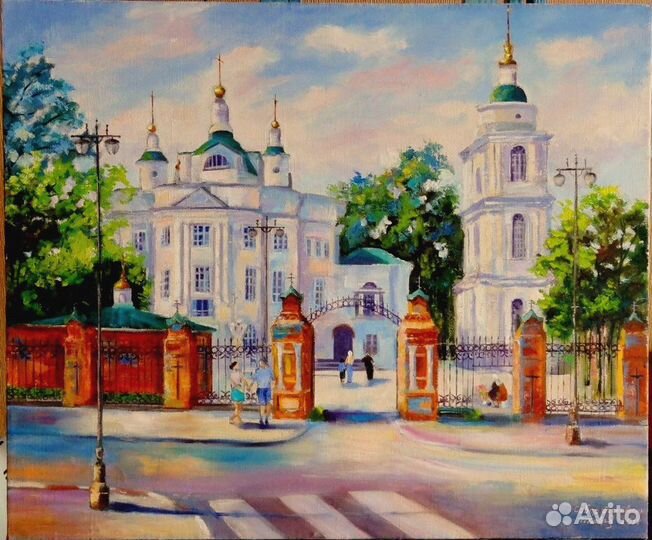 Картина маслом на холсте