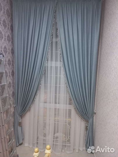 Пошив штор и тюлей