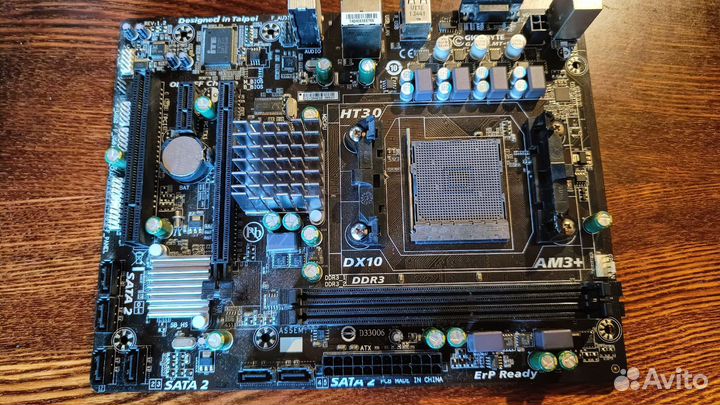 А Материнская плата gigabyte am3+ ddr3
