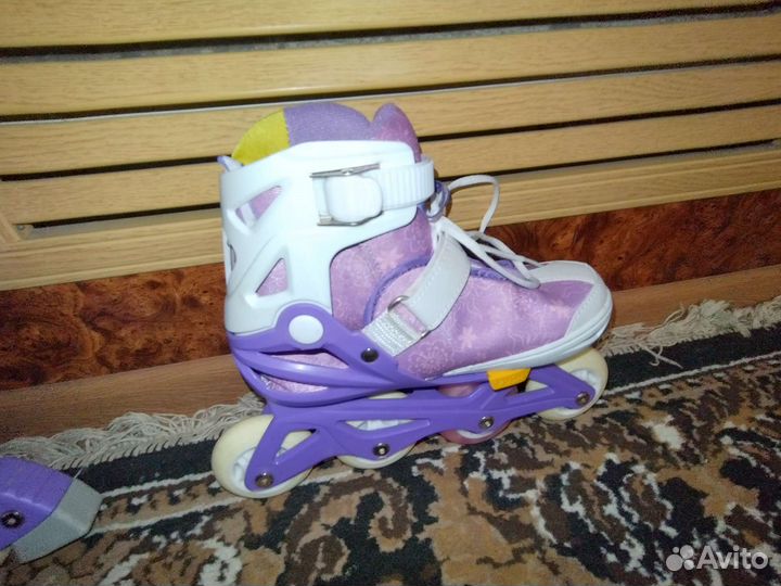 Ролики для девочек 31-36 размер