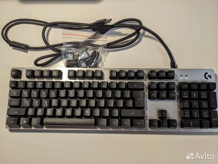 Механическая клавиатура logitech g413 silver