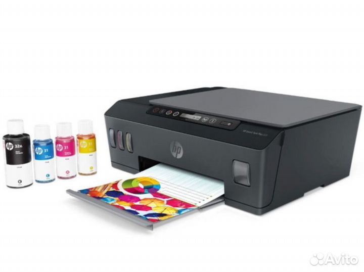 Принтер Сканер Копир HP Smart Tank 500 (снпч)