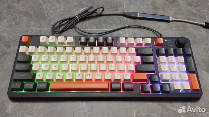 Клавиатура rgb + мышка rgb