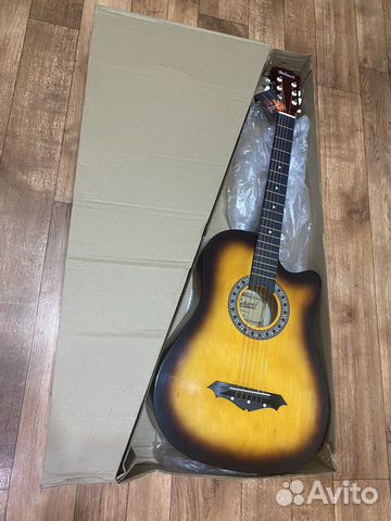 Акустическая гитара новая
