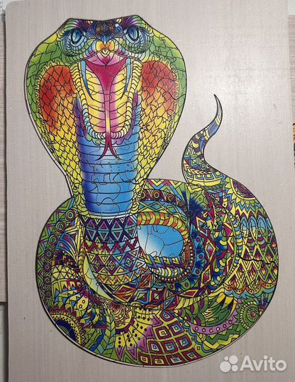 Деревянные пазлы