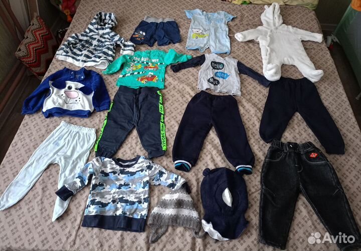 Детские вещи от 50 до года примерно