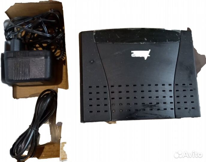 Adsl 2+ модем с 4- х портовым коммутатором