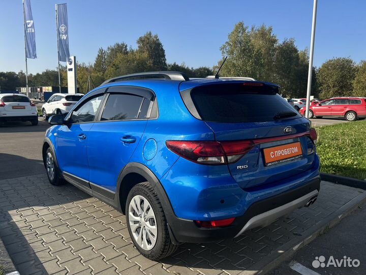 Kia Rio X-Line 1.4 AT, 2018, 110 424 км