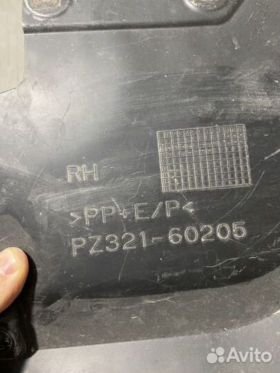 Брызговик lexus 570