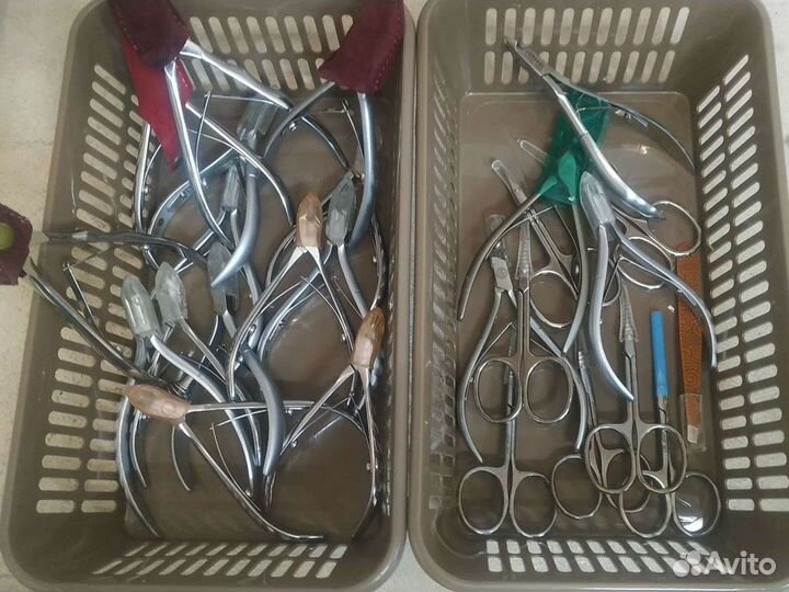 Заточка профессионального парикмахерского маникюрн