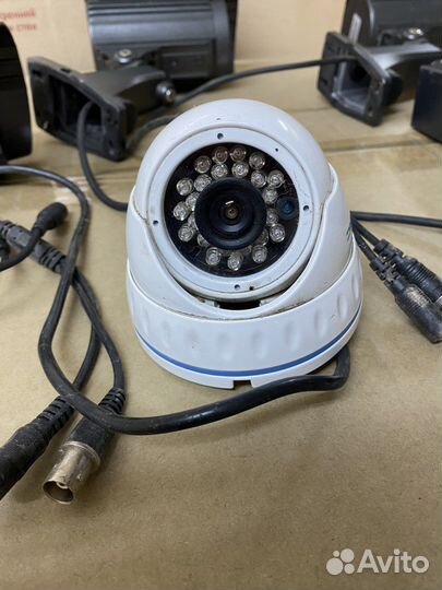 Комплект видеонаблюдения 4 камеры