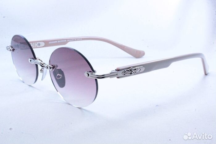 Круглые очки Chrome Hearts Deep III