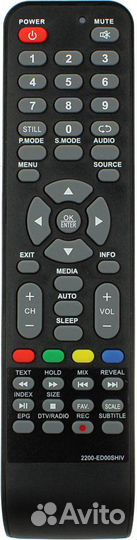 Пульт shivaki 2200-ED00shiv (2200-ED00SH)