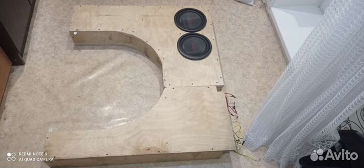 Короб для сабвуфера форд фокус 2