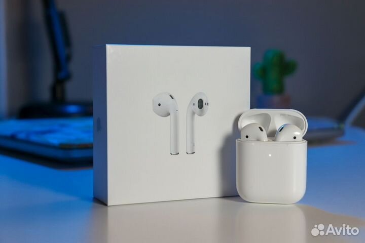 Беспроводные наушники apple airpods 2