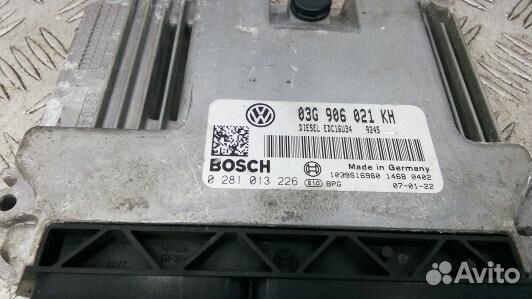 Блок управления двс volkswagen jetta 5 (NML13PC01)