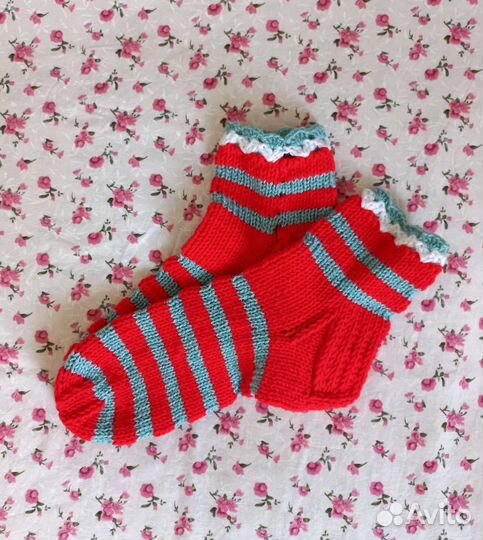 Носки женские вязаные