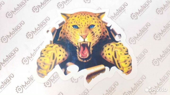 Наклейка Тигр (17х15)