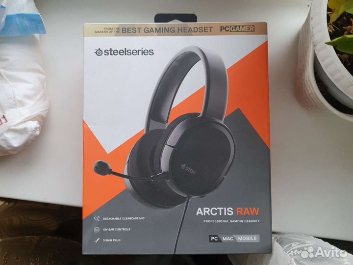Наушники steelseries raw
