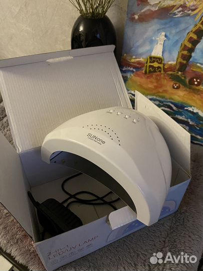 Лампа для маникюра LED/UV lamp 48 W