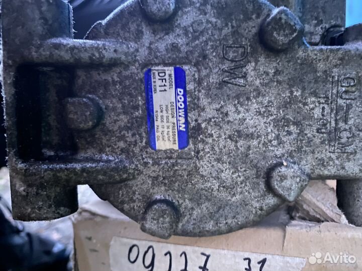 Компрессор кондиционера на hyundai solaris