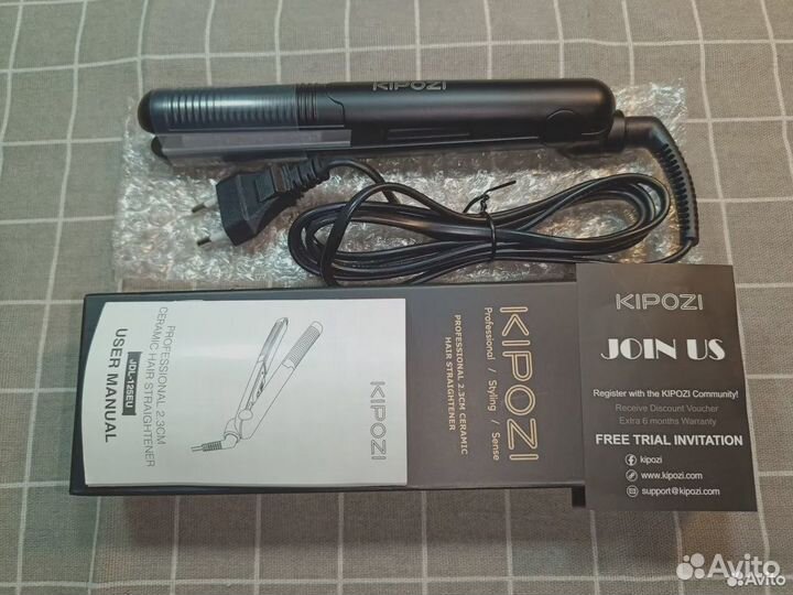 Утюжок для волос керамический выпрямитель