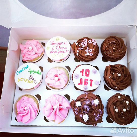 Торты, рулеты, капкейки на заказ