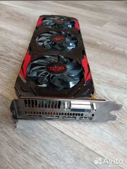 Видеокарта Powercolor rx580 8gb red devil