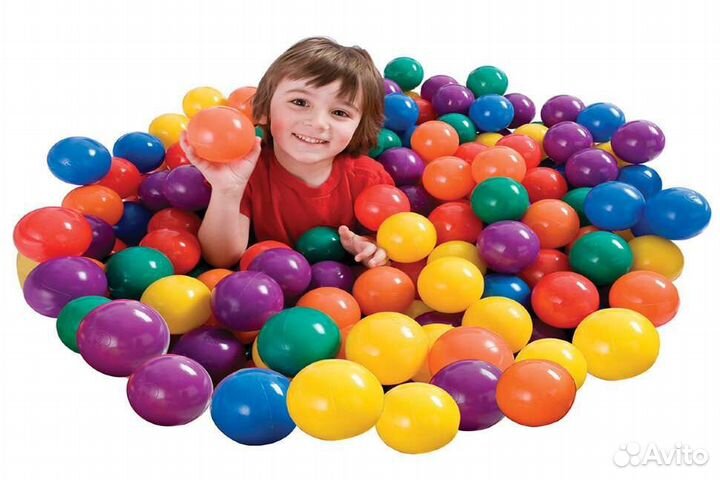 Пластиковые Шары, шарики 8*8, для сухого бассейна