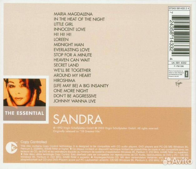 Sandra - The Essential (1 CD)