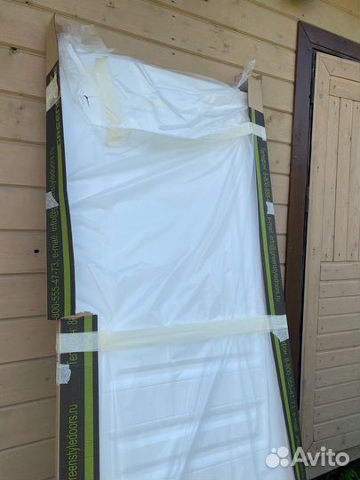 Двери межкомнатные белые новые