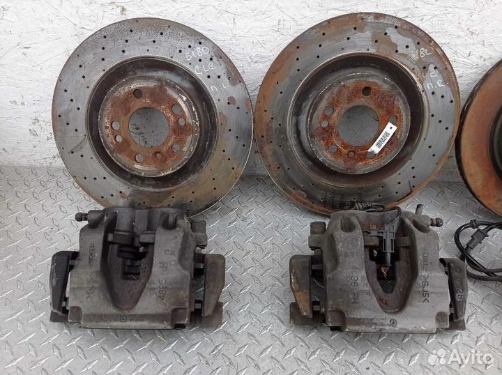 Диск тормозной передний Mercedes-Benz GLE