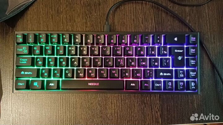 Клавиатура с подсветкой мембранная