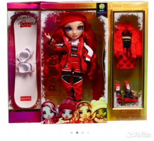 Rainbow Аутфит барби