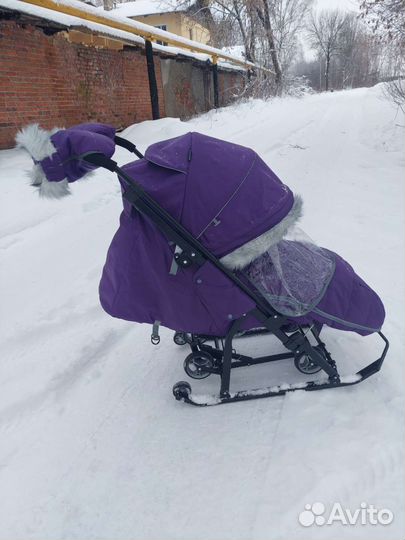 Коляска санки